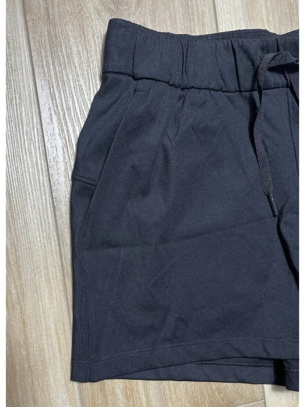 NWT CRZ Yoga Elastic Black Casual Shorts Inseam 2.5" - Women Size Small (4/6) - Picture 5 of 11